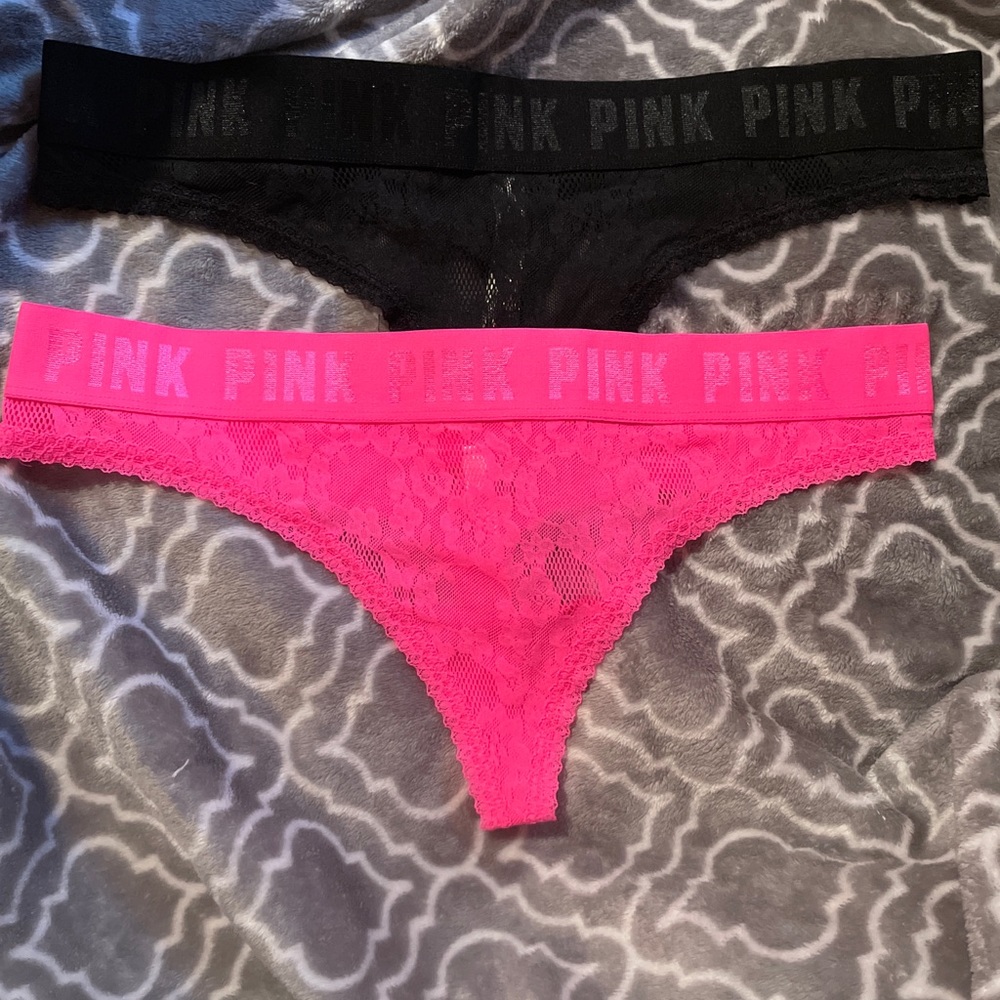 PINK Date Night Thongs
